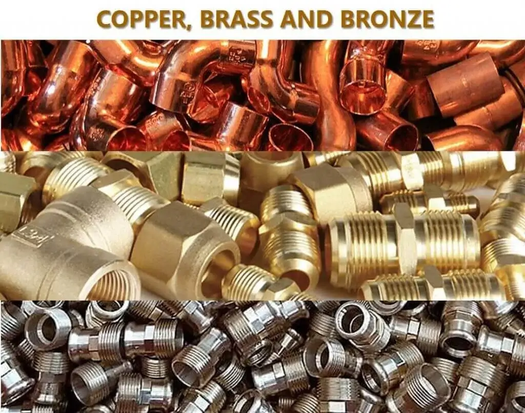 Specific Copper Alloys: Brass, Bronze, Cupronickel, and More